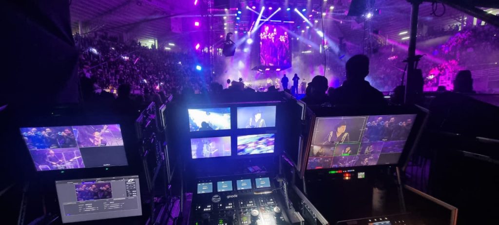 特力科 E9 云台摄像机助力专业多机位直播制作, 4K云台摄像机