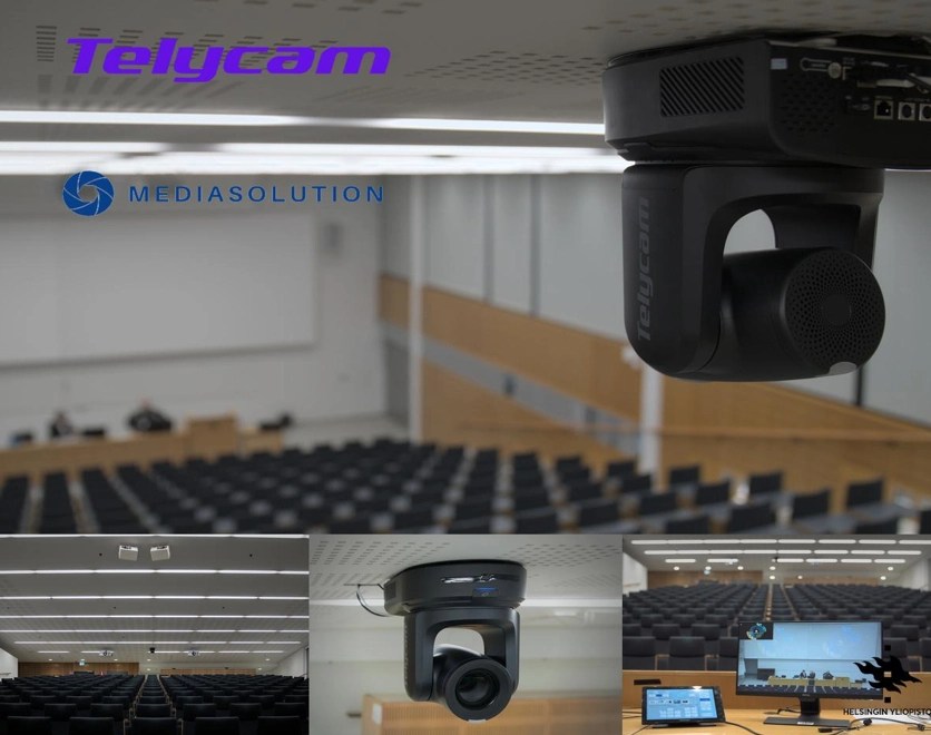 Telycam E10 × 赫尔辛基大学： Biomedicum 1 号厅焕新升级